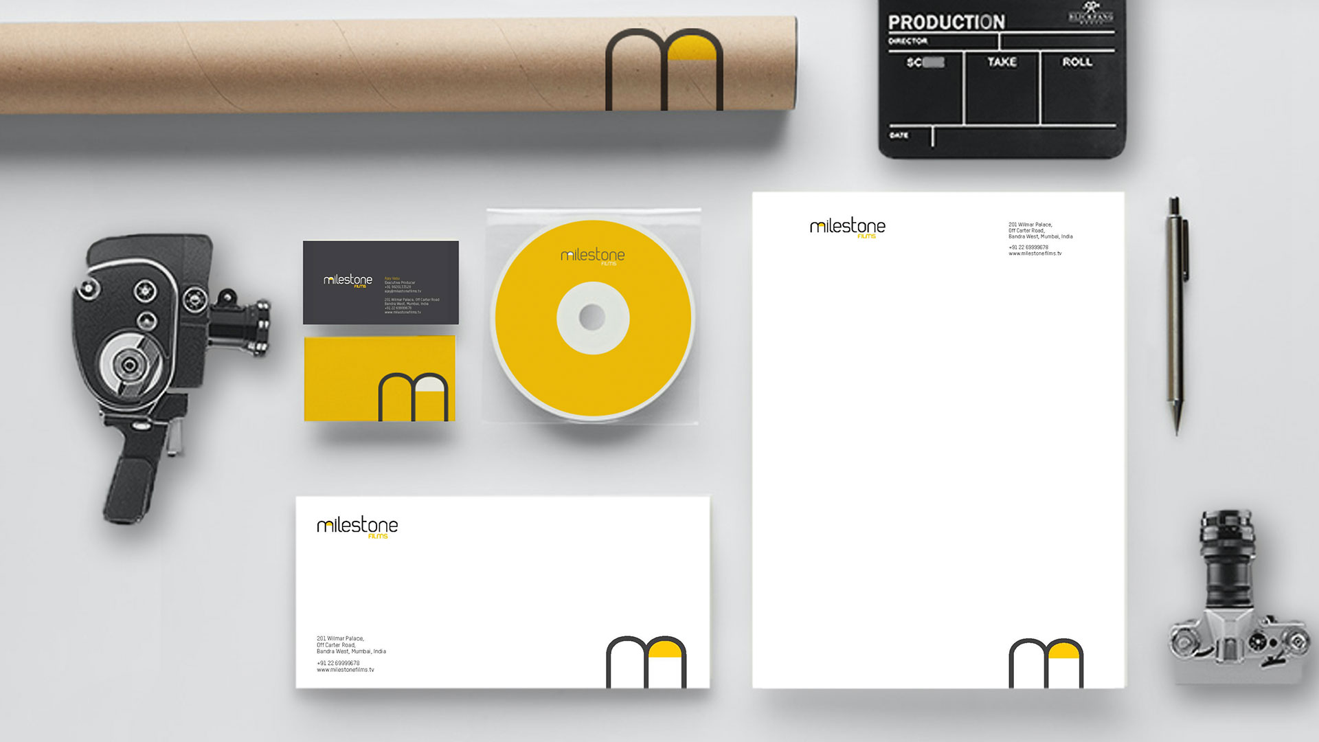 Milestone Films Identity